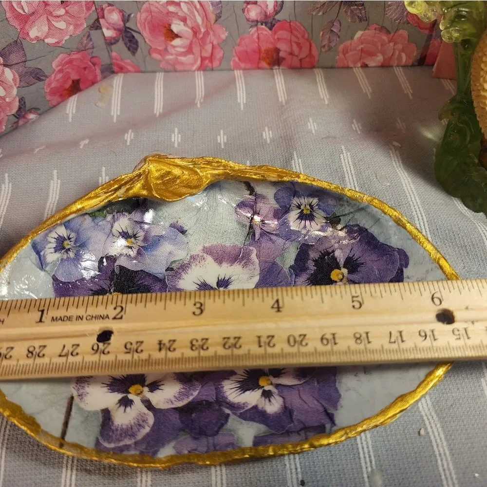 DECOUPAGE CLAM SHELL - Picture 4 of 6